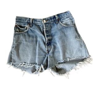 Re/Done x Levi’s Cutoff Denim Shorts